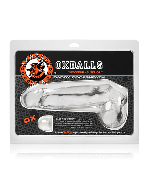 Oxballs Daddy Cocksheath - Clear | ELOX1319-CLR