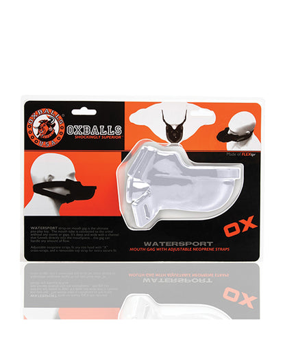 Oxballs Watersport Strap on Gag - White | ELOX3040-WHT