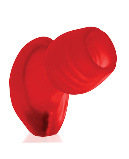 Oxballs Glowhole 2 Hollow Buttplug w/LED Insert Large - Red Morph | ELOX3044LG-RDMPH