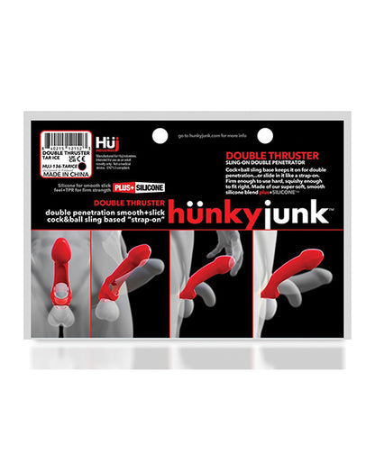 Hunky Junk Double Thruster Sling - Tar Ice | ELOXHUJ136-TARICE