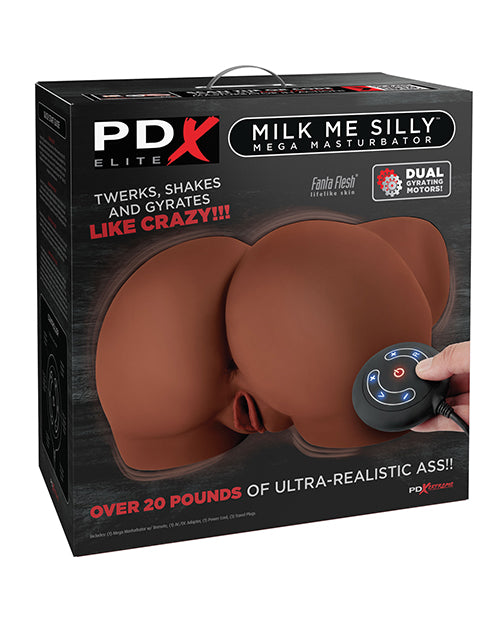 PDX Elite Milk Me Silly Mega Masturbator - Brown | ELPDRD535-29