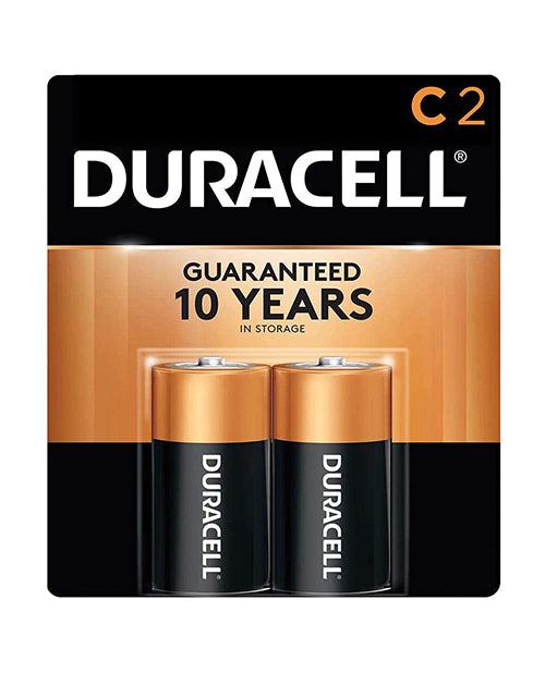 Duracell Alkaline Batteries - C Pack of 2 ELPT-1400-2 041333214016 from EdgingWarehouse.com where we sell the best male sex toys and fleshlight type strokers for masturbation, edging and gooning and other men's health and sexual wellness items.