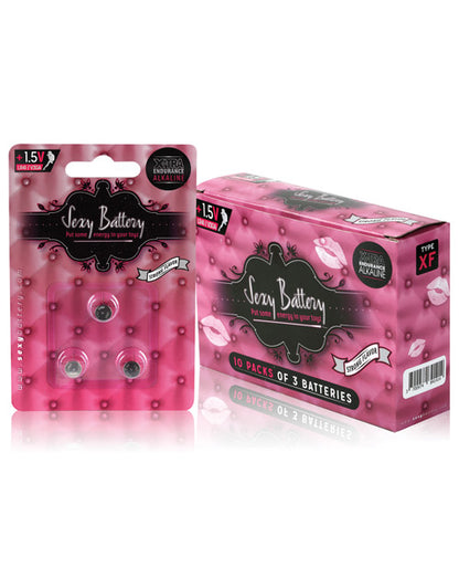 Sexy Battery LR41 / 3G-A - Box of 10 Three Packs ELSB0077 3700974841414 from EdgingWarehouse.com where we sell the best male sex toys and fleshlight type strokers for masturbation, edging and gooning and other men's health and sexual wellness items.