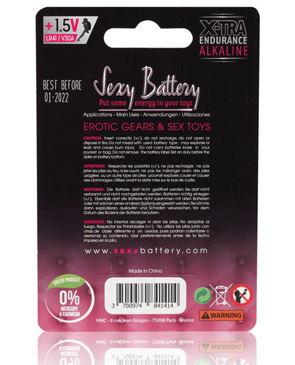 Sexy Battery LR41 / 3G-A - Box of 10 Three Packs ELSB0077 3700974841414 from EdgingWarehouse.com where we sell the best male sex toys and fleshlight type strokers for masturbation, edging and gooning and other men's health and sexual wellness items.