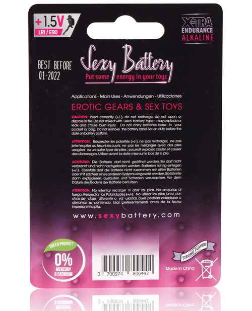 Sexy Battery N LR1 - Box of 10 ELSB0091 3700974800442 from EdgingWarehouse.com where we sell the best male sex toys and fleshlight type strokers for masturbation, edging and gooning and other men's health and sexual wellness items.