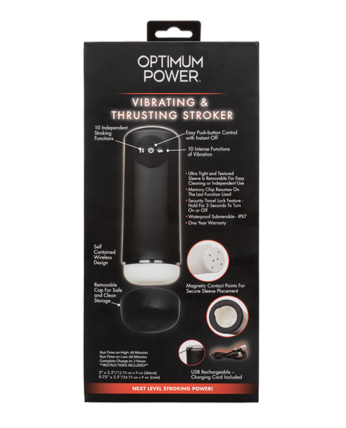 Optimum Power Vibrating & Thruster Stroker | ELSE0858-52