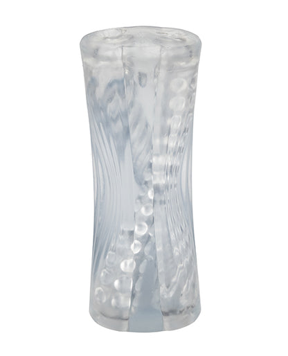 Cyclone Dual Ribbed Stroker XL - Clear | ELSE0960-85