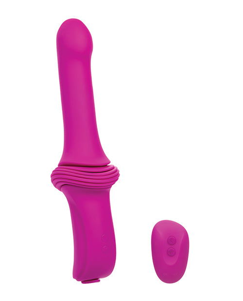 Overdrive Smooth Thruster Remote Control Sex Machine - Fuchsia/Black