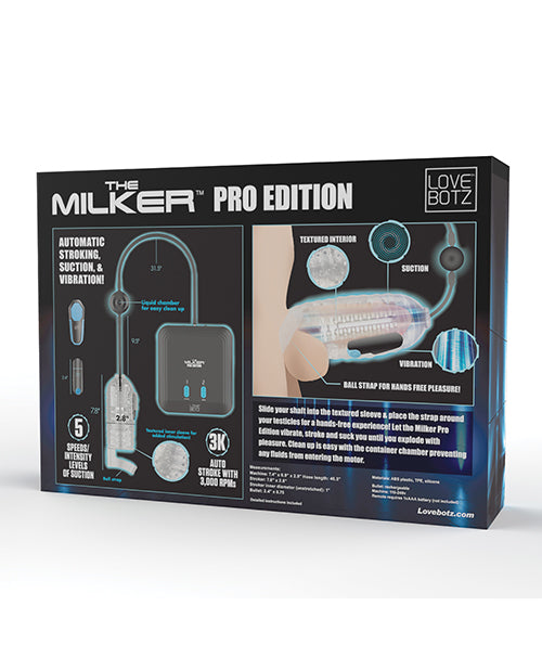 The Milker Pro Edition - Clear | ELXRAG790