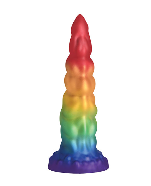 Creature Cocks Magic Rider Unicorn Silicone Dildo - Rainbow | ELXRAH619