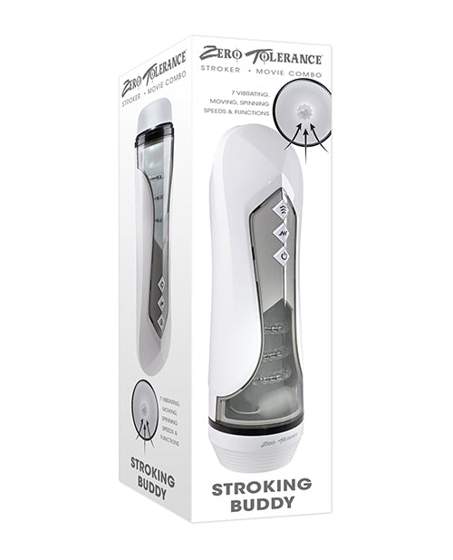 Zero Tolerance Stroking Buddy - White | ELZE-RS-2833