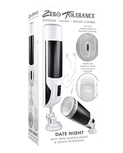 Zero Tolerance Date Night w/Dani Daniels Audio & Movie Download - White | ELZE-RS-9536