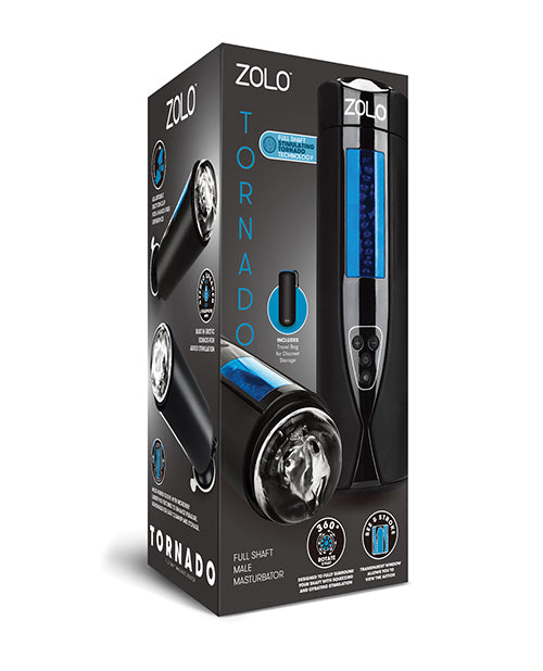 ZOLO Tornado Stroker - Clear | ELZOLO-6030