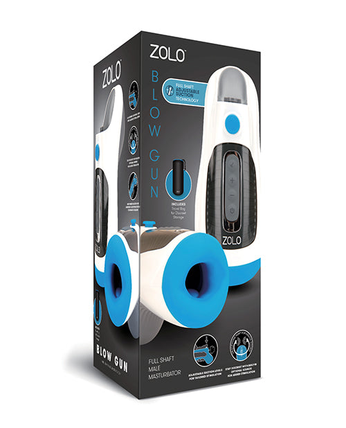 ZOLO Blow Gun - White/Blue | ELZOLO-6052