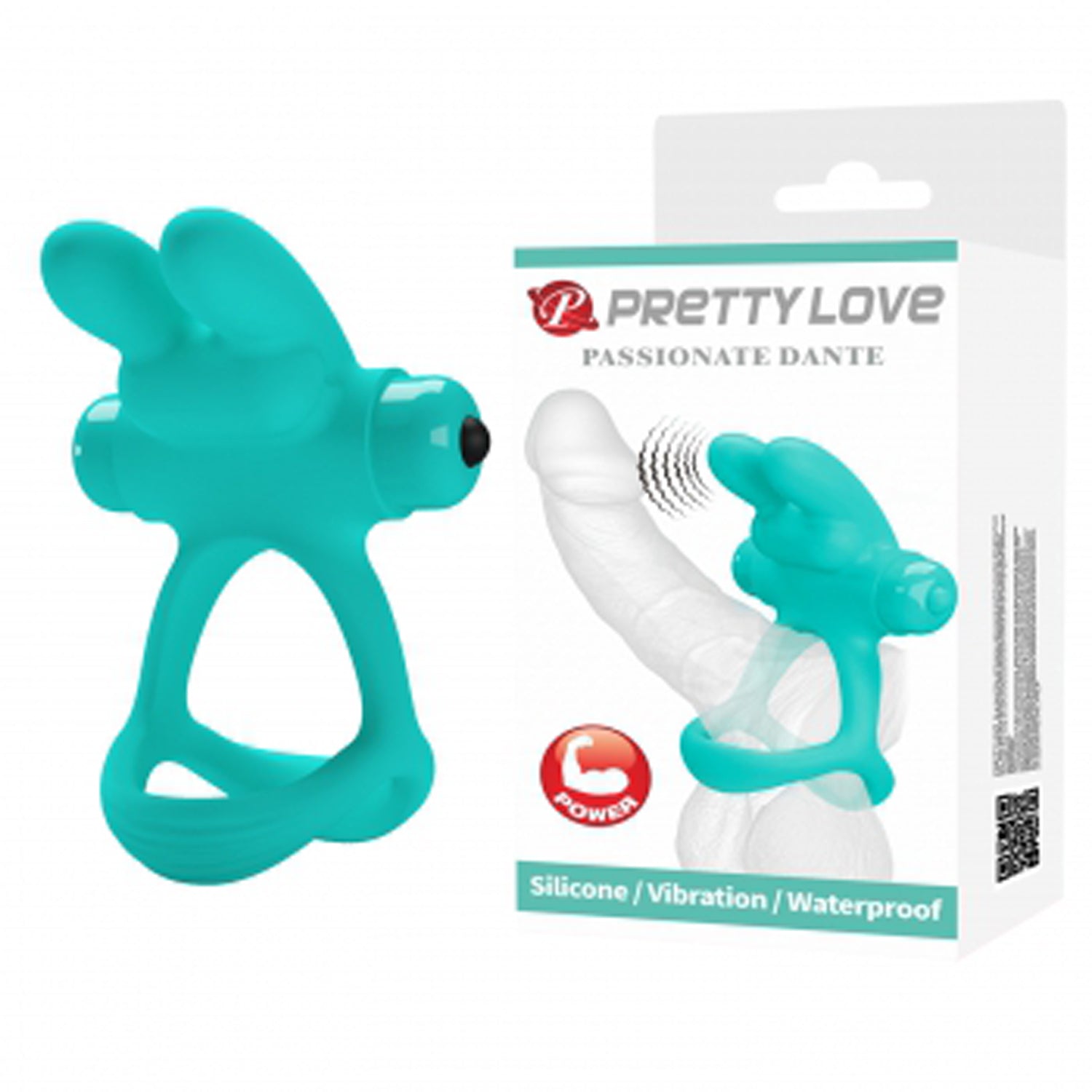 Passionate Dante Penis Ring - Turquoise | BI-210320-1