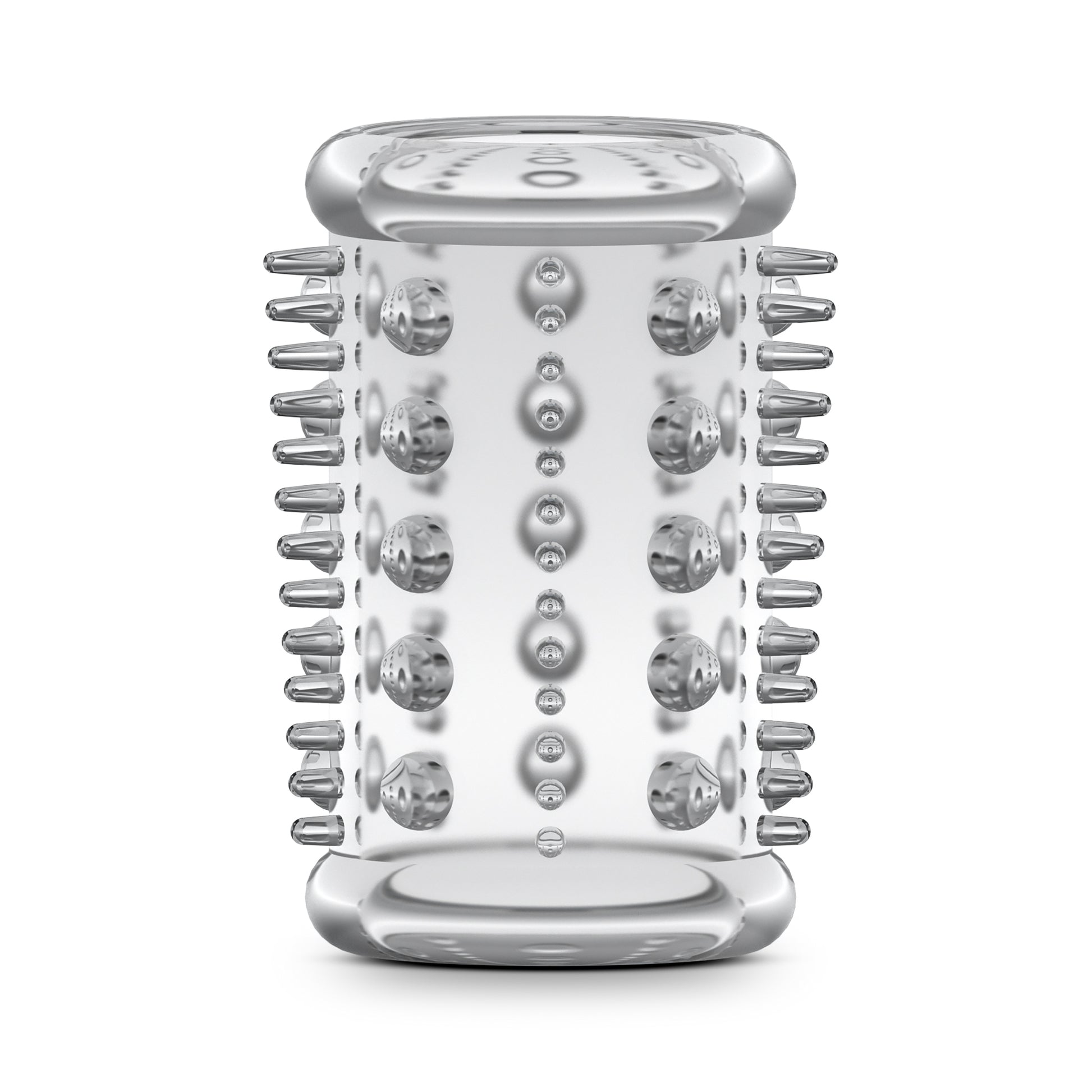 Stay Hard Cock Sleeve 03 - Clear BL-00312 853858007086 from EdgingWarehouse.com where we sell the best male sex toys and fleshlight type strokers for masturbation, edging and gooning and other men's health and sexual wellness items.