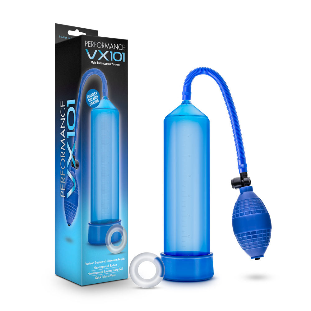 Performance - Vx101 Male Enhancement Pump - Blue | BL-01102