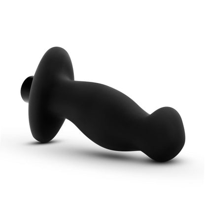 Anal Adventures - Platinum - Silicone Vibrating Prostate Massager 02 -Black | BL-11625