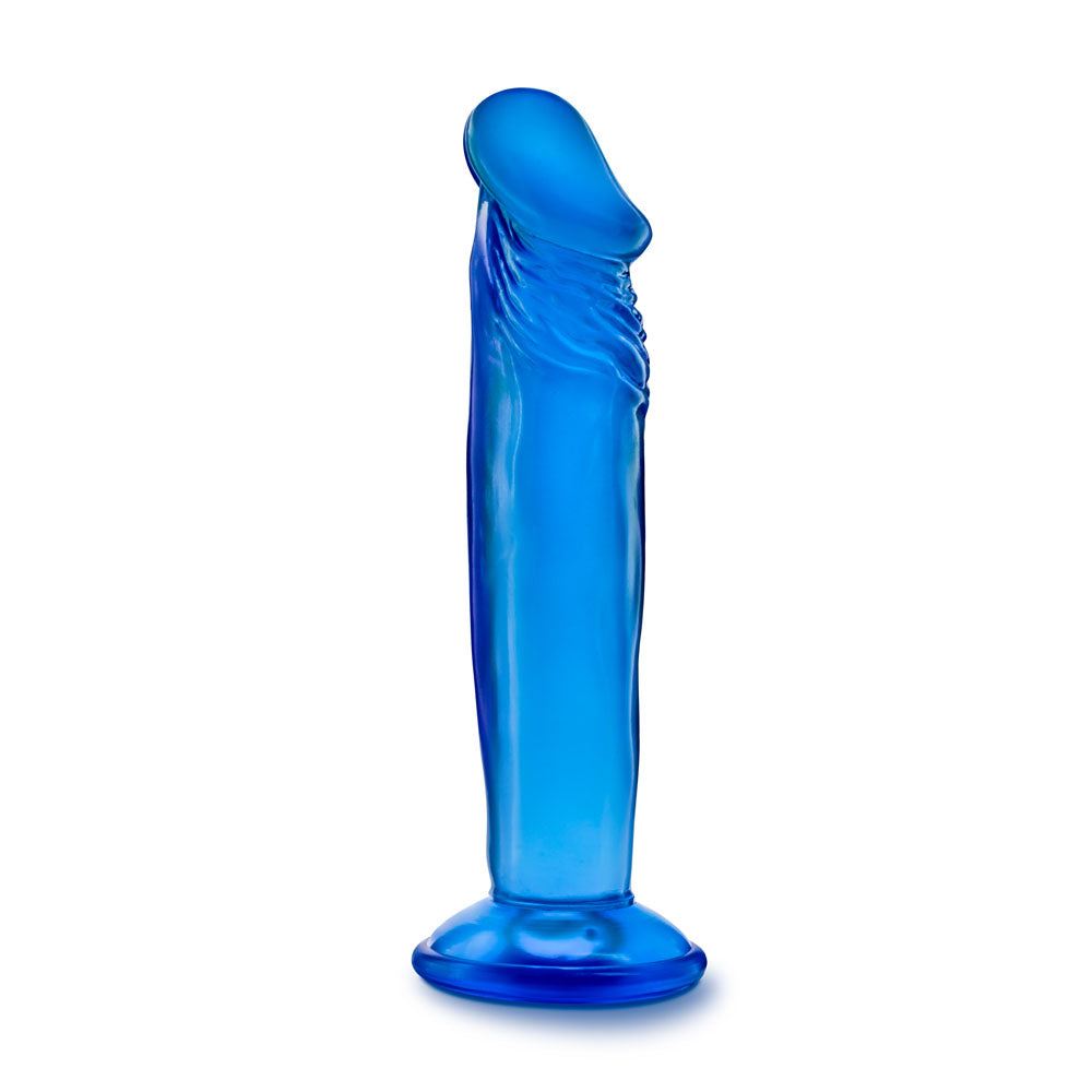 B Yours - Sweet n' Small 6 Inch Dildo With Suction Cup - Blue | BL-14622