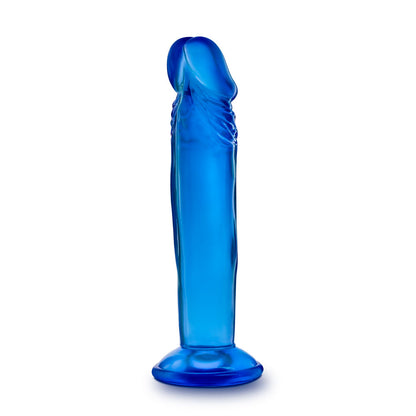 B Yours - Sweet n' Small 6 Inch Dildo With Suction Cup - Blue | BL-14622