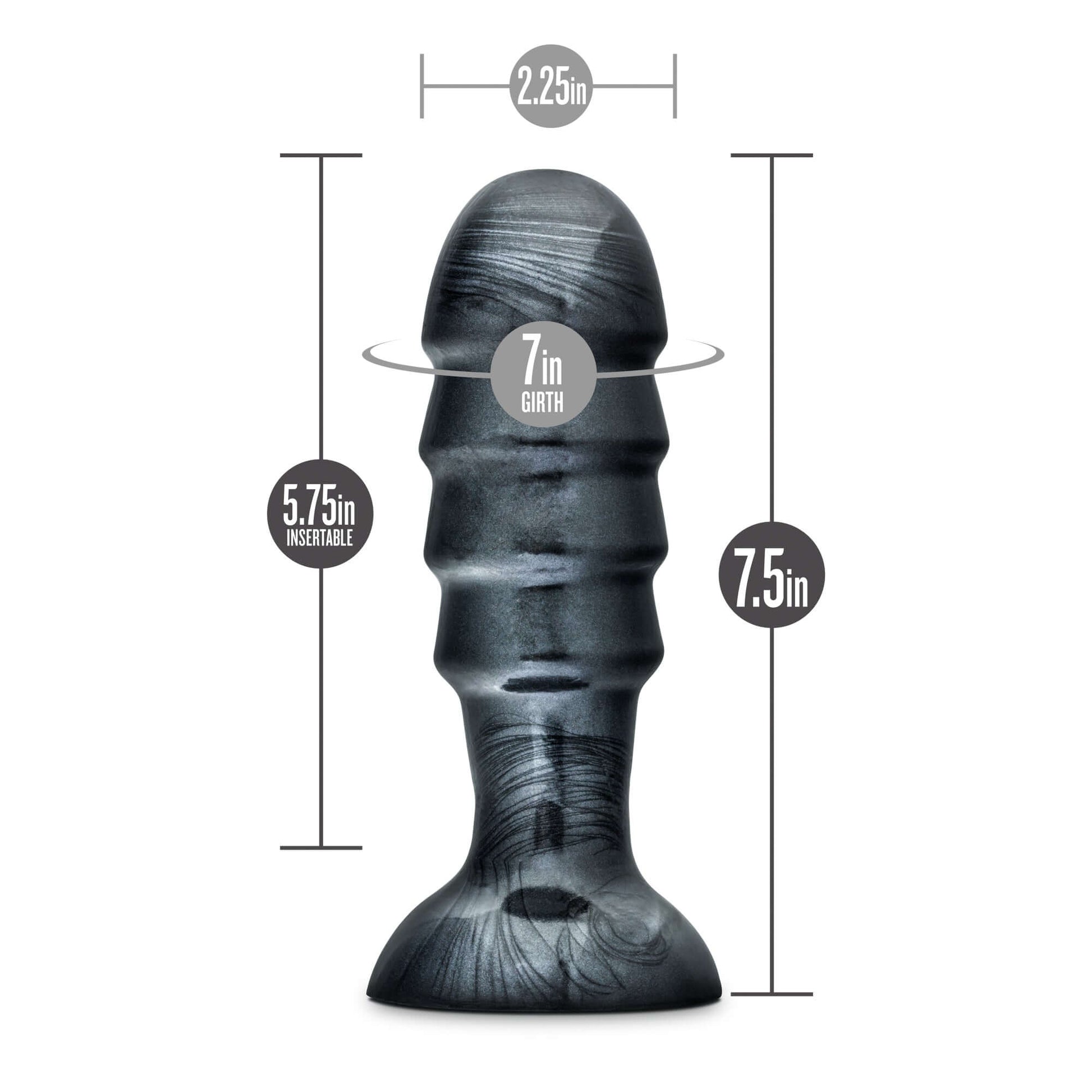 Jet - Bruiser - Carbon Metallic Black | Blush | BL-15835 | 855215007425 from EdgingWarehouse.com and EroticWarehouse.com where we sell the best adult sex toys and fleshlight type strokers for masturbation, edging and gooning and other adult health and sex