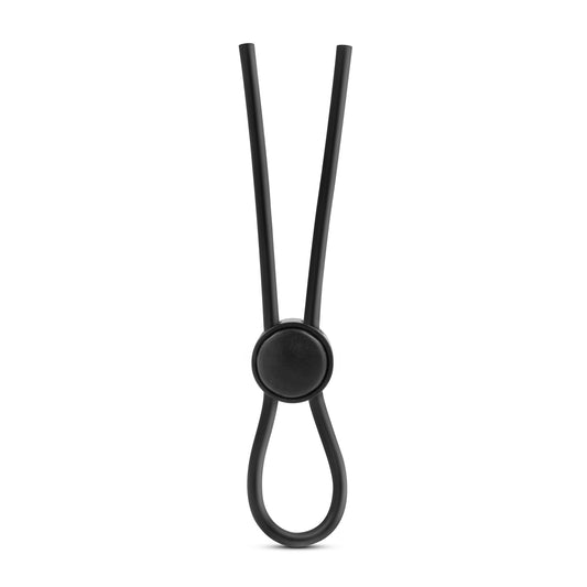 Stay Hard - Silicone Loop Cock Ring - Black | BL-31095