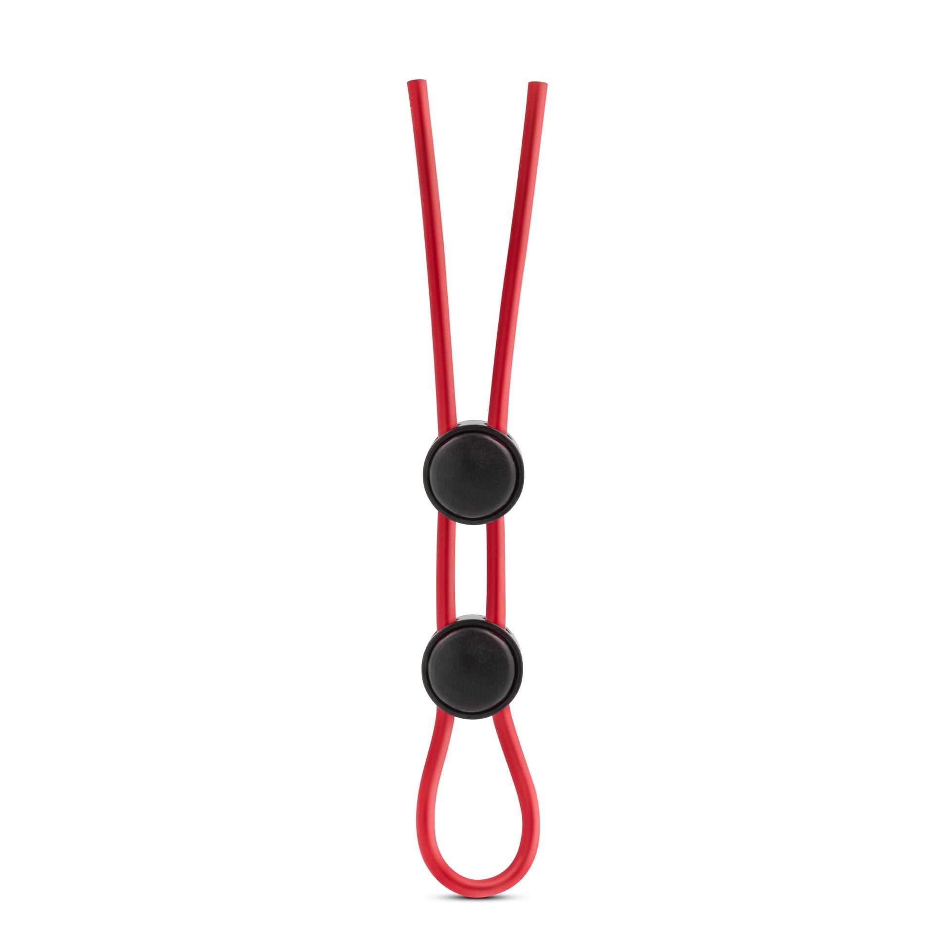 Stay Hard - Silicone Double Loop Cock Ring - Red BL-32098 853858007635 from EdgingWarehouse.com where we sell the best male sex toys and fleshlight type strokers for masturbation, edging and gooning and other men's health and sexual wellness items.