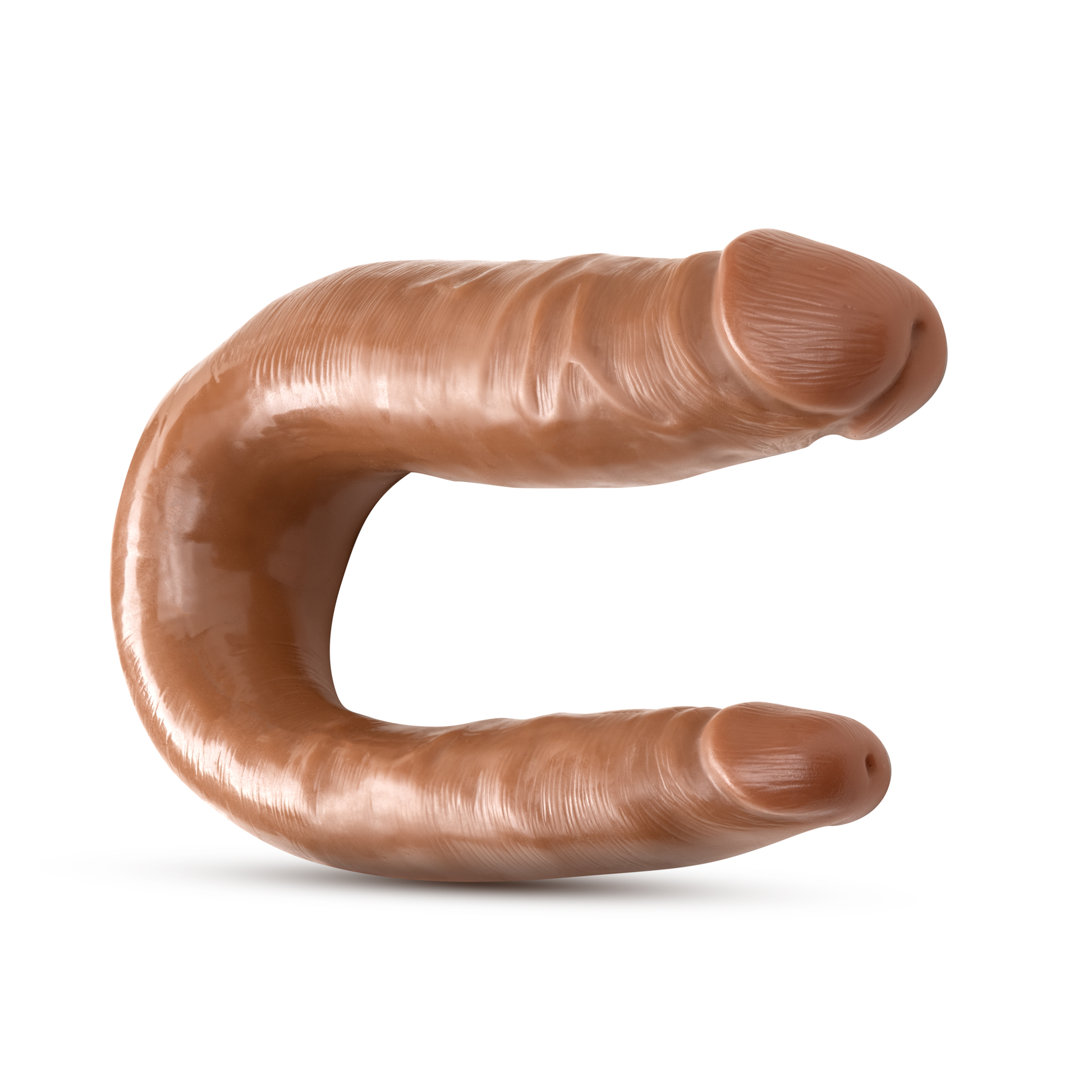 Dr. Skin Mini Double Dong - Mocha BL-34207 819835026952 from EdgingWarehouse.com where we sell the best male sex toys and fleshlight type strokers for masturbation, edging and gooning and other men's health and sexual wellness items.