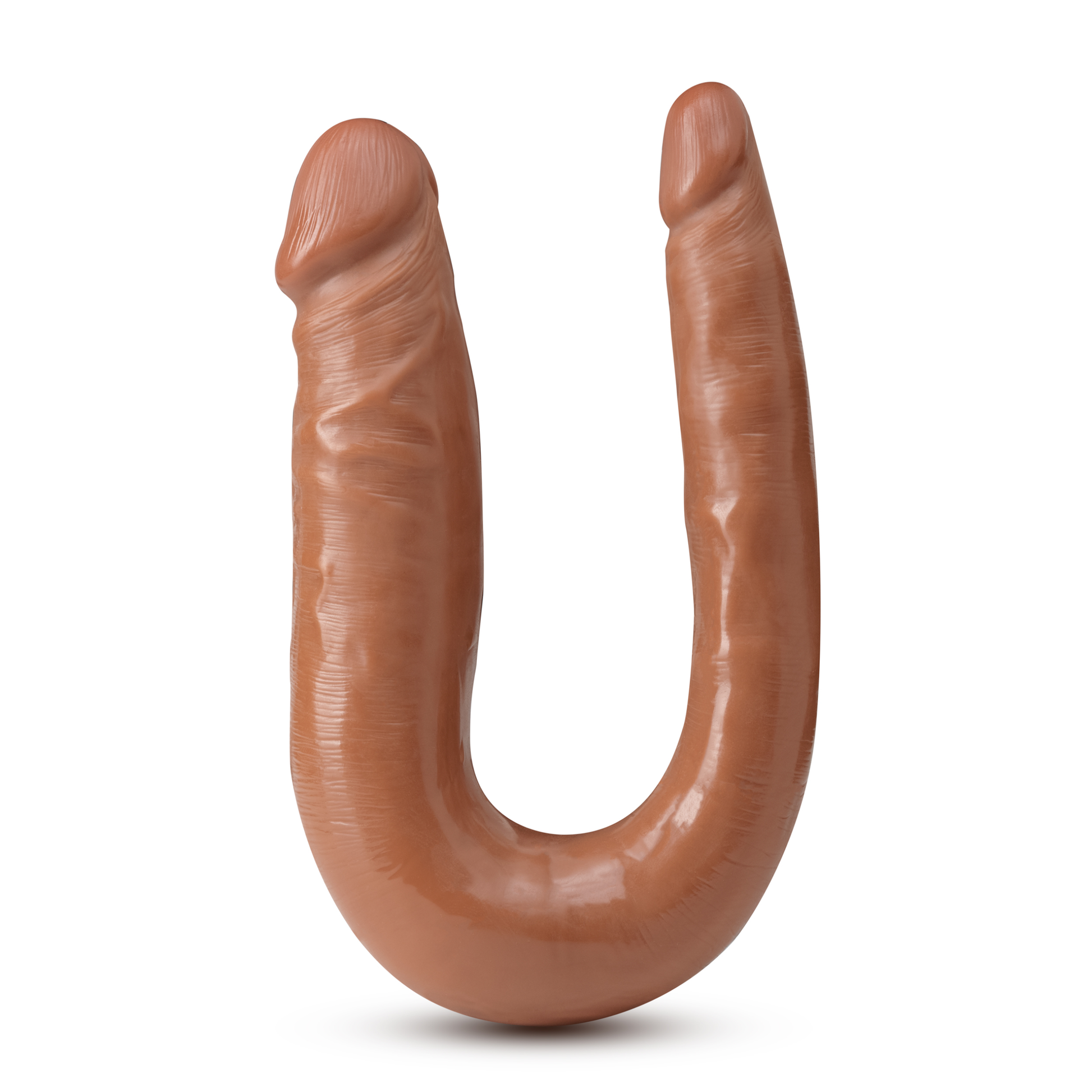 Dr. Skin Mini Double Dong - Mocha BL-34207 819835026952 from EdgingWarehouse.com where we sell the best male sex toys and fleshlight type strokers for masturbation, edging and gooning and other men's health and sexual wellness items.