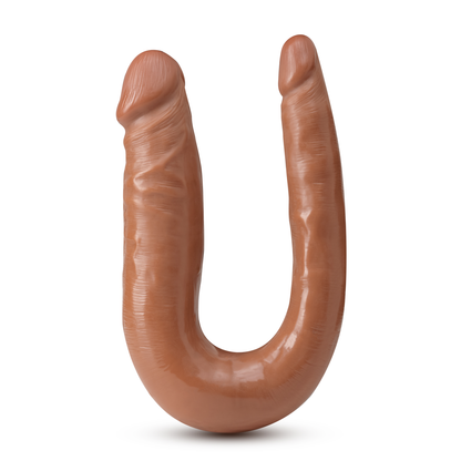 Dr. Skin Mini Double Dong - Mocha BL-34207 819835026952 from EdgingWarehouse.com where we sell the best male sex toys and fleshlight type strokers for masturbation, edging and gooning and other men's health and sexual wellness items.