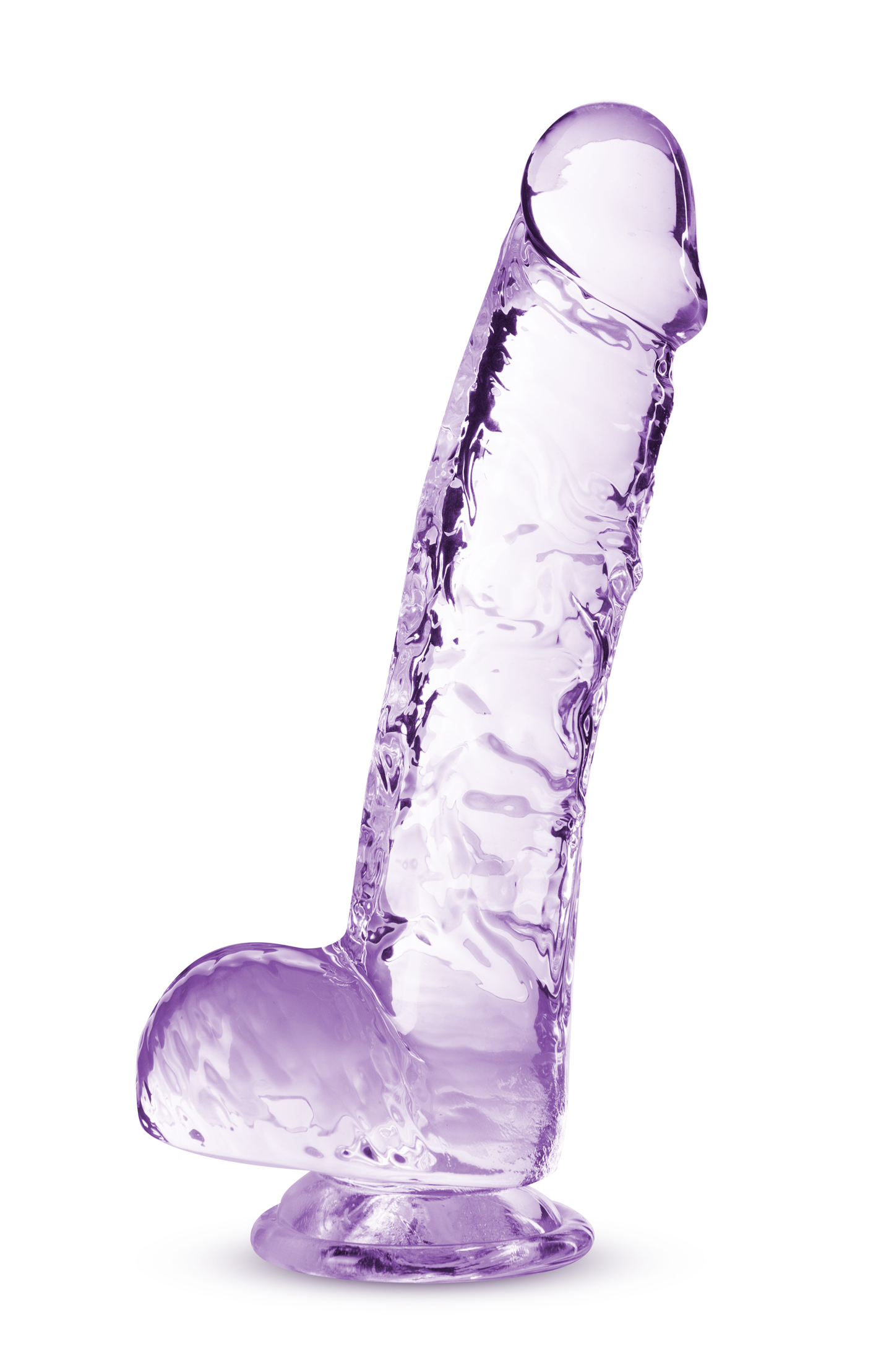 Naturally Yours - 6 Inch Crystalline Dildo - Amethyst | BL-51701