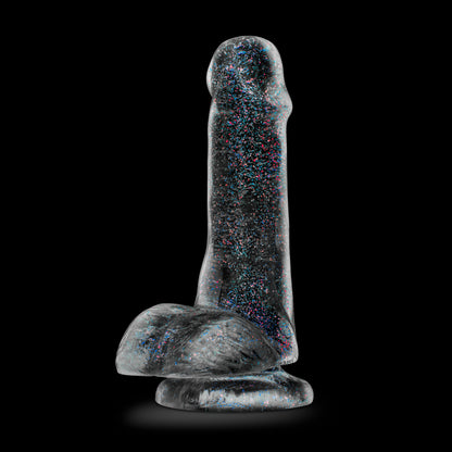 Naturally Yours - 6 Inch Glitter Cock - Sparkling Clear | BL-54309