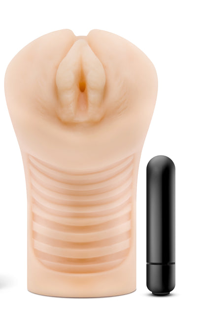 M Elite - Soft and Wet - Annabella Pussy Stroker - Beige BL-72613 819835027492 from EdgingWarehouse.com where we sell the best male sex toys and fleshlight type strokers for masturbation, edging and gooning and other men's health and sexual wellness items