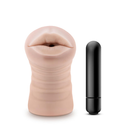 M for Men - Skye Mouth Stroker - Vanilla | BL-73523