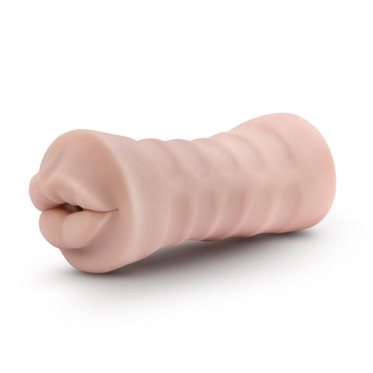 M for Men - Angie Mouth Stroker - Vanilla | BL-73533