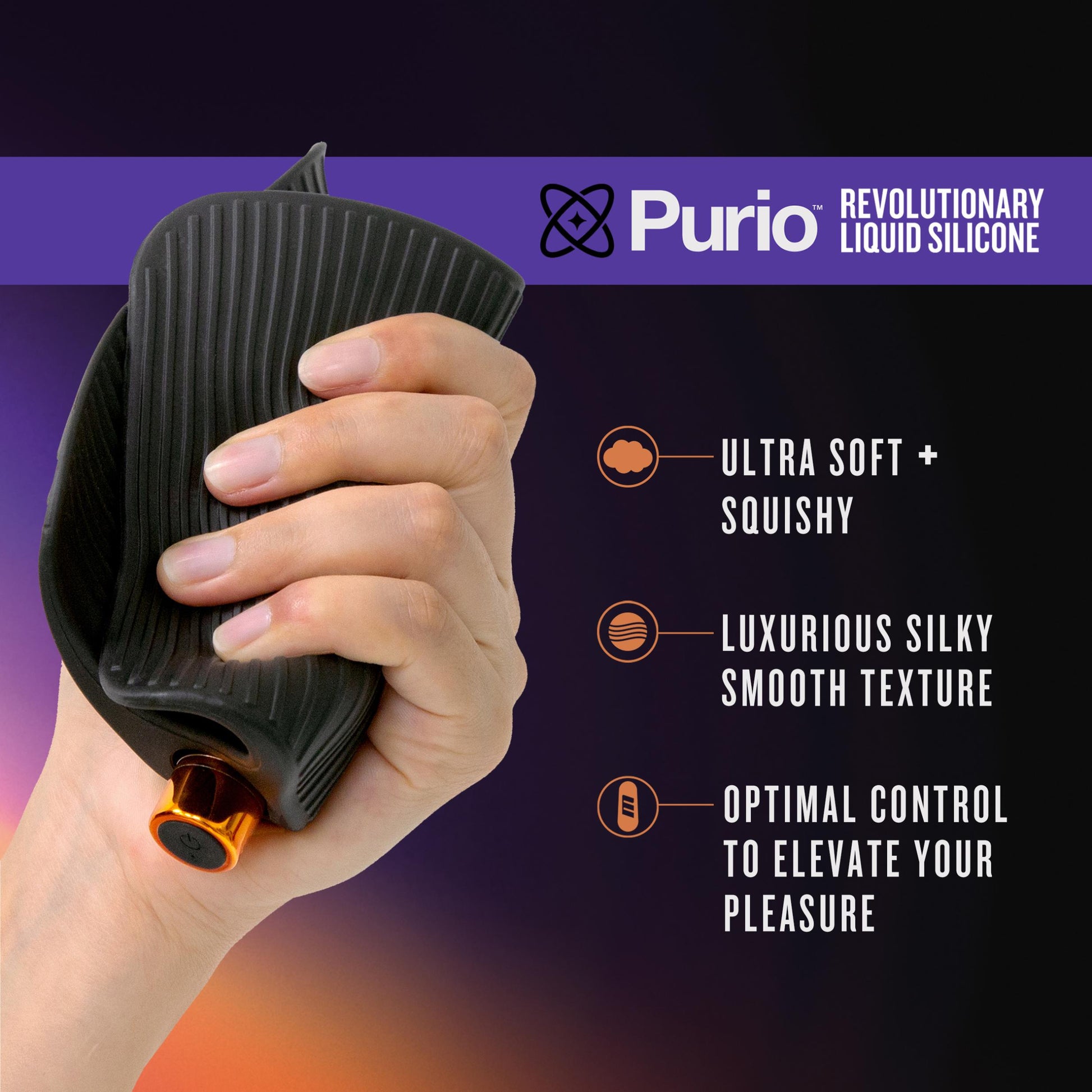 M Elite Platinum - Wrapt - Black BL-82505 819835029762 from EdgingWarehouse.com where we sell the best male sex toys and fleshlight type strokers for masturbation, edging and gooning and other men's health and sexual wellness items.