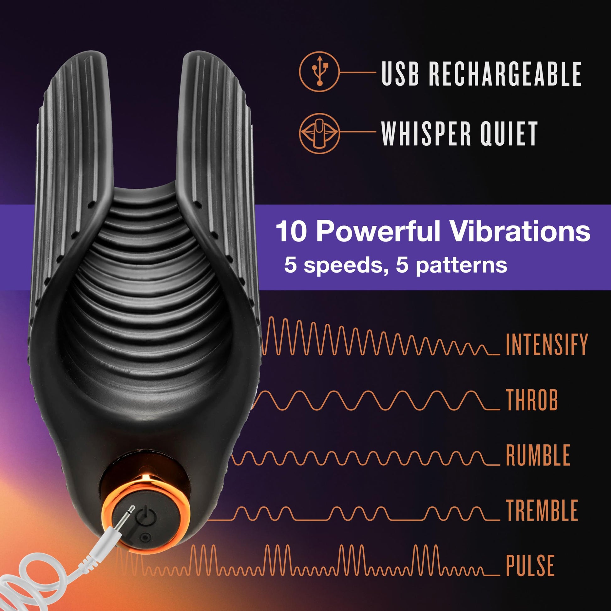 M Elite Platinum - Wrapt - Black BL-82505 819835029762 from EdgingWarehouse.com where we sell the best male sex toys and fleshlight type strokers for masturbation, edging and gooning and other men's health and sexual wellness items.