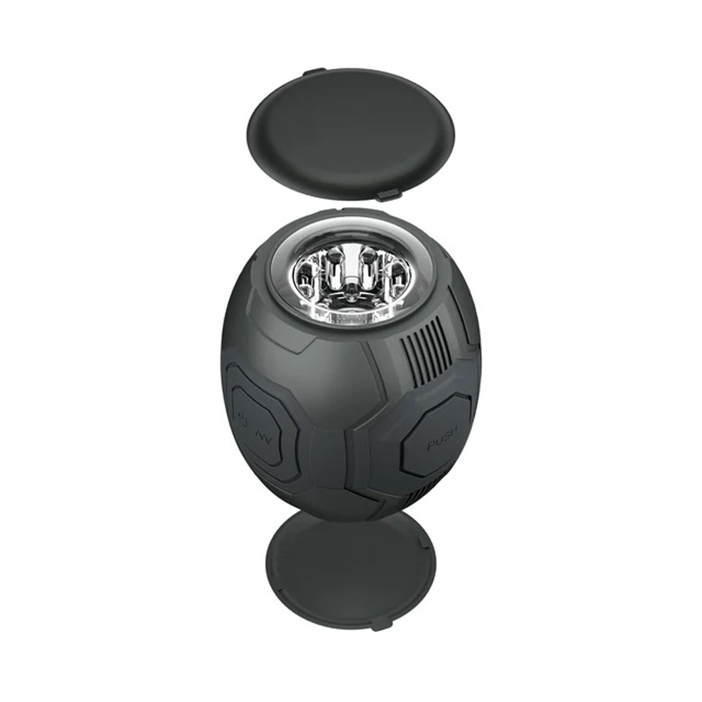 M for Men - Dome X - Vibrating Masturbator - Black | BL-85005