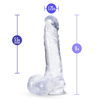 B Yours Plus - Ram n' Jam - Clear BL-88819 819835028093 from EdgingWarehouse.com where we sell the best male sex toys and fleshlight type strokers for masturbation, edging and gooning and other men's health and sexual wellness items.