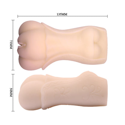 Crazy Bull No Lube Masturbator Sleeve - Realistic Pussy Skin-Like Texture | BM-009200K