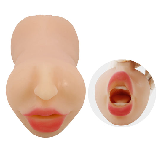 Zoey Mouth Masturbator Sleeve - Light | BM-009241N