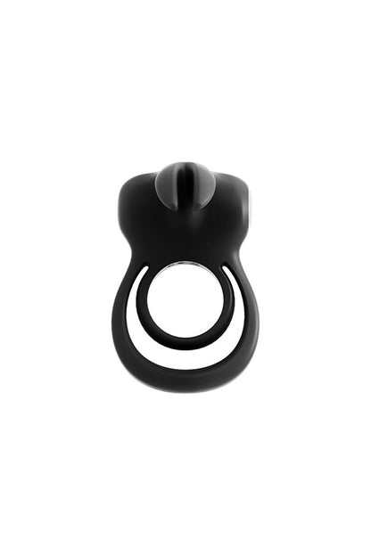 Thunder Bunny Rechargeable Dual Ring - Black Pearl | BU-0604