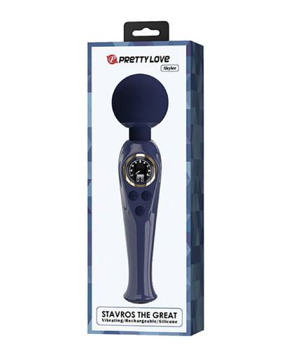 Skylar - Led Digital Display Wand - Blue BW-055016LED-1 6959532334609 from EdgingWarehouse.com where we sell the best male sex toys and fleshlight type strokers for masturbation, edging and gooning and other men's health and sexual wellness items.