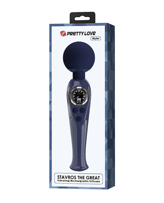 Skylar - Led Digital Display Wand - Blue BW-055016LED-1 6959532334609 from EdgingWarehouse.com where we sell the best male sex toys and fleshlight type strokers for masturbation, edging and gooning and other men's health and sexual wellness items.