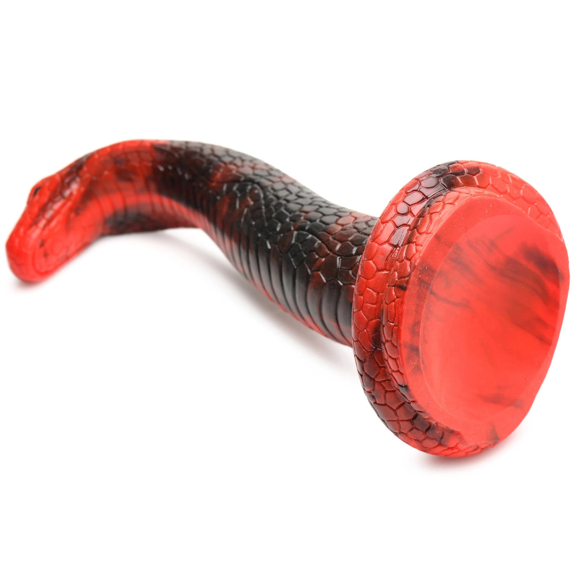 King Cobra King Cobra Silicone Dildo - Red CC-AH196 848518052087 from EdgingWarehouse.com where we sell the best male sex toys and fleshlight type strokers for masturbation, edging and gooning and other men's health and sexual wellness items.