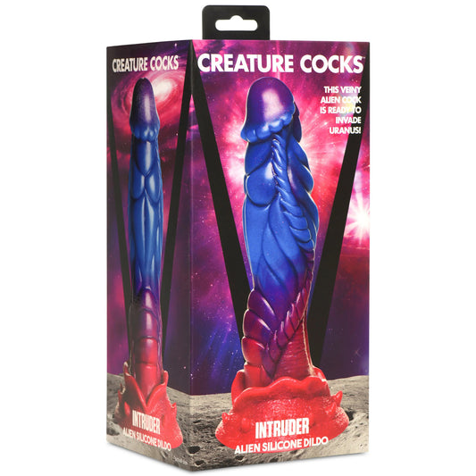 Intruder Alien Silicone Dildo CC-AH225 848518052469 from EdgingWarehouse.com where we sell the best male sex toys and fleshlight type strokers for masturbation, edging and gooning and other men's health and sexual wellness items.