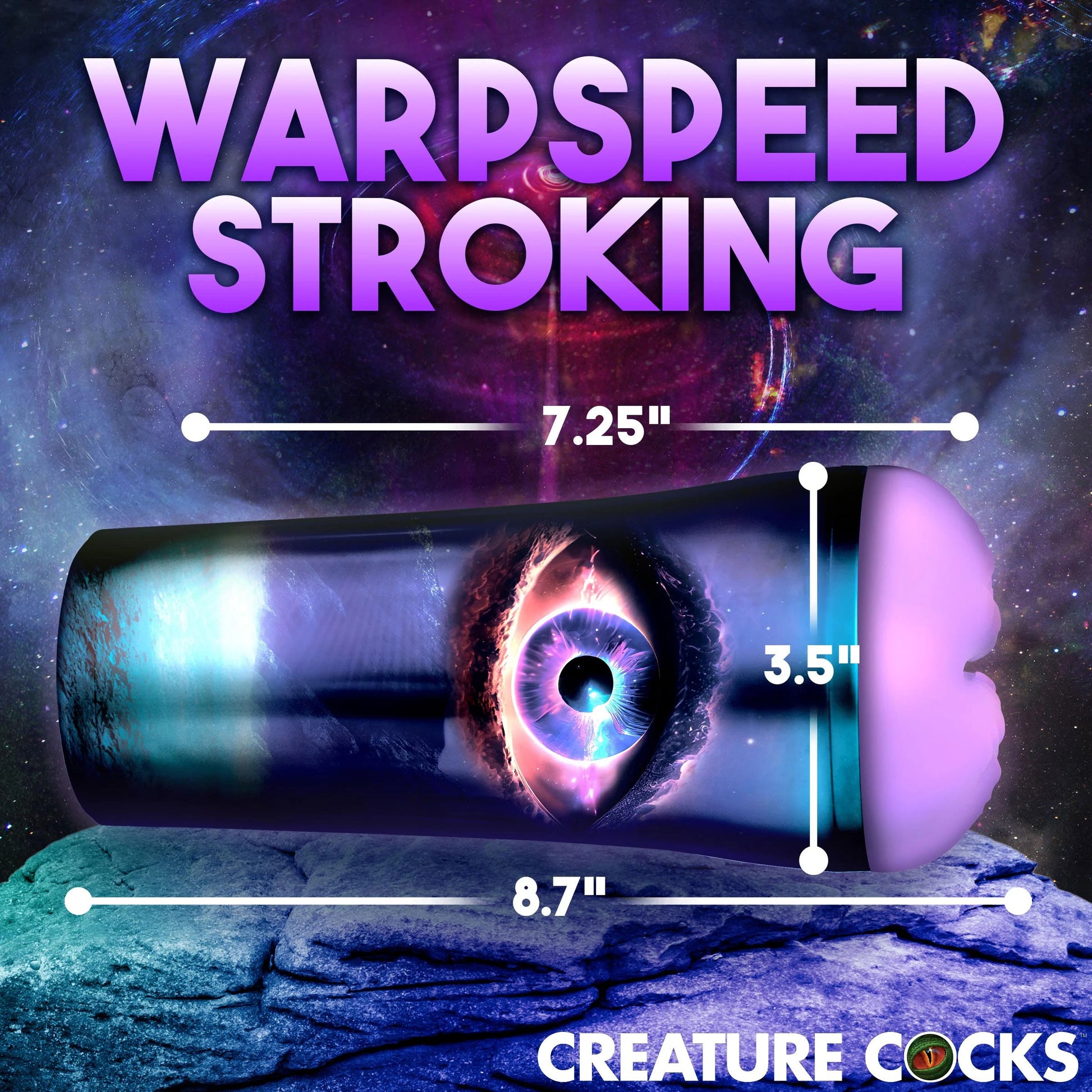 Wormhole Alien Stroker - Purple | CC-AH240-PUR