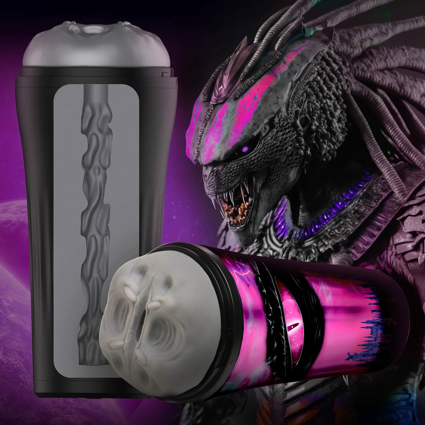 Predator Creature Stroker - Gray | CC-AH242-GRAY