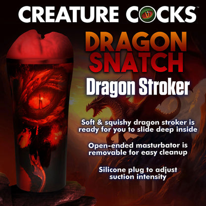 Dragon Snatch Dragon Stroker - Red | CC-AH243-RED