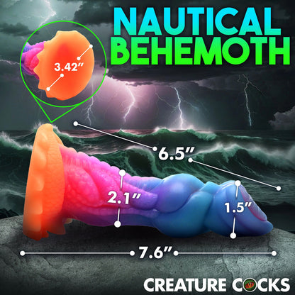 Aqua-Cock Glow-in-the-Dark Silicone Dildo CC-AH291 848518053251 from EdgingWarehouse.com where we sell the best male sex toys and fleshlight type strokers for masturbation, edging and gooning and other men's health and sexual wellness items.